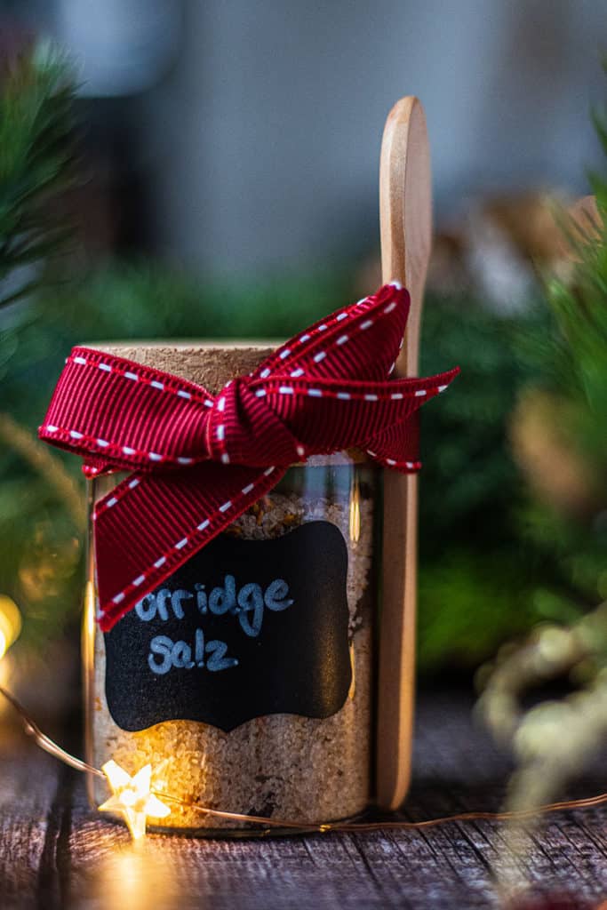Geschenke aus der K&uuml;che: Porridge Salz