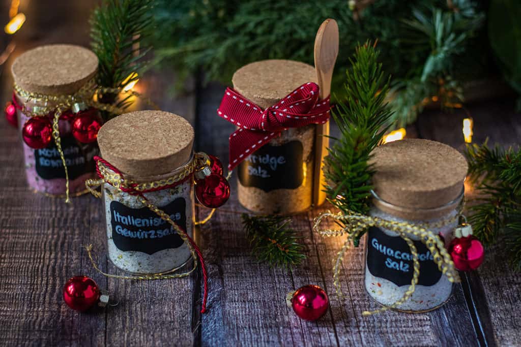 Geschenke aus der K&uuml;che - selbstgemachte Gew&uuml;rzsalze