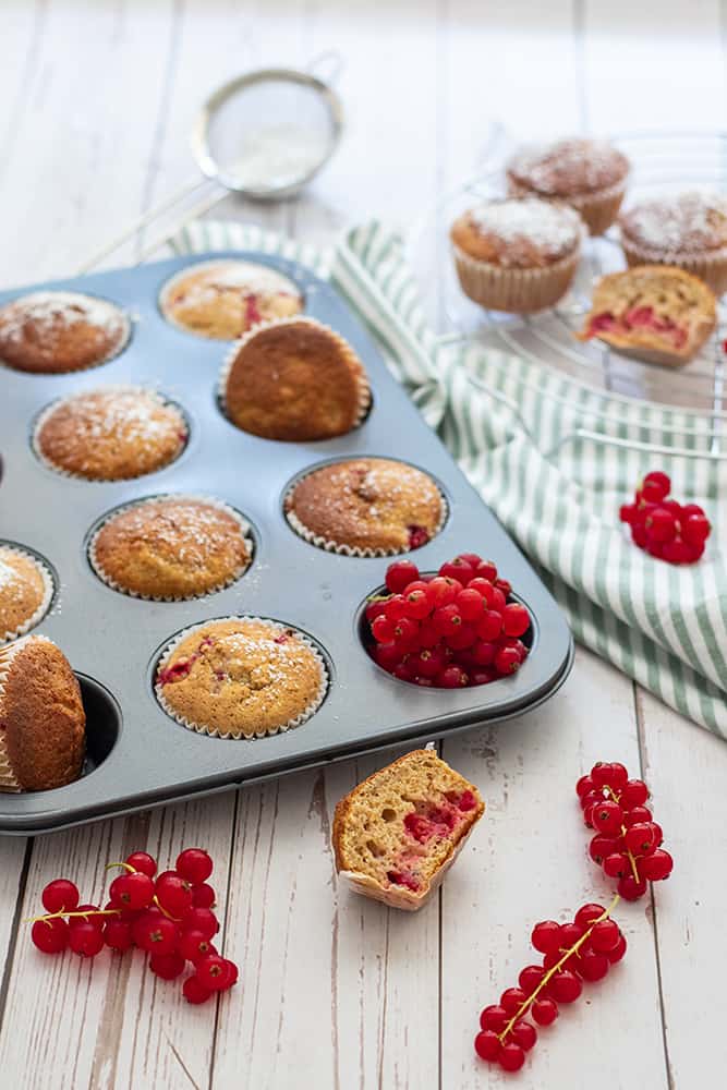 Johannisbeer-Muffins