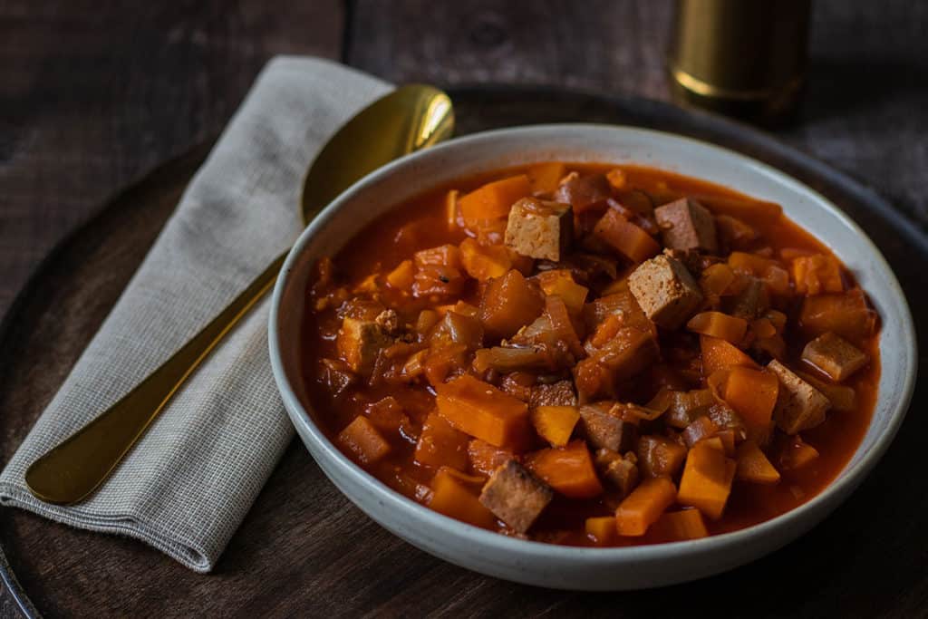 S&uuml;&szlig;kartoffel One-Pot