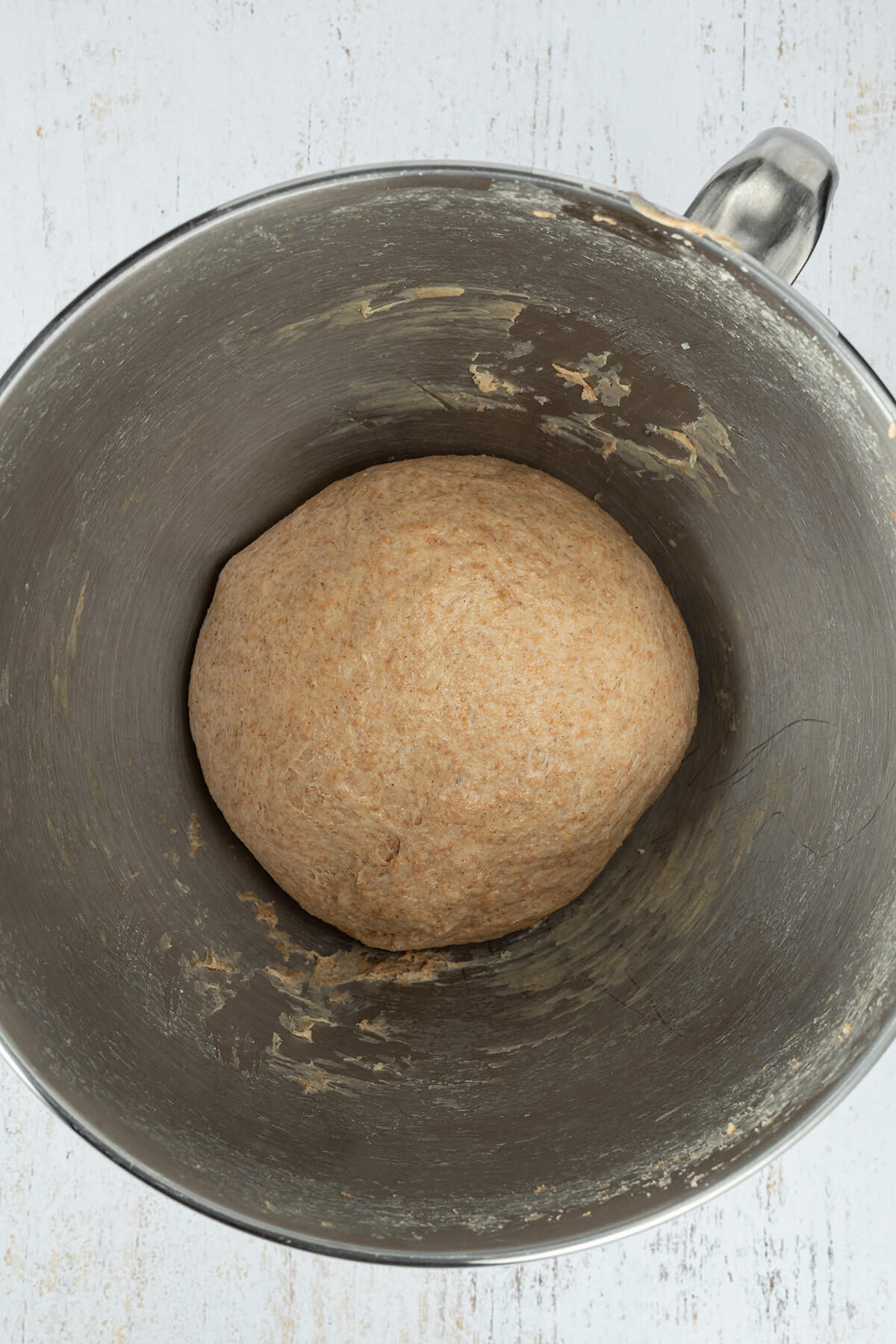 Teig f&uuml;r die Vollkorn Burger Br&ouml;tchen vor dem Gehen