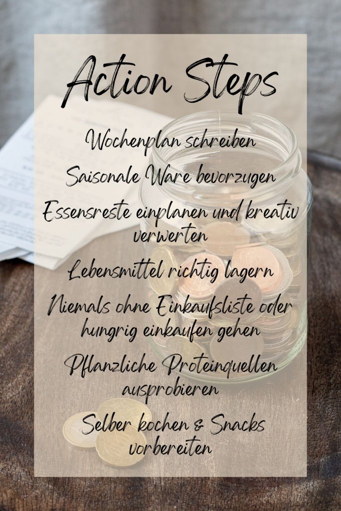 Infografik mit Tipps zum gesund und g&uuml;nstigen Kochen.