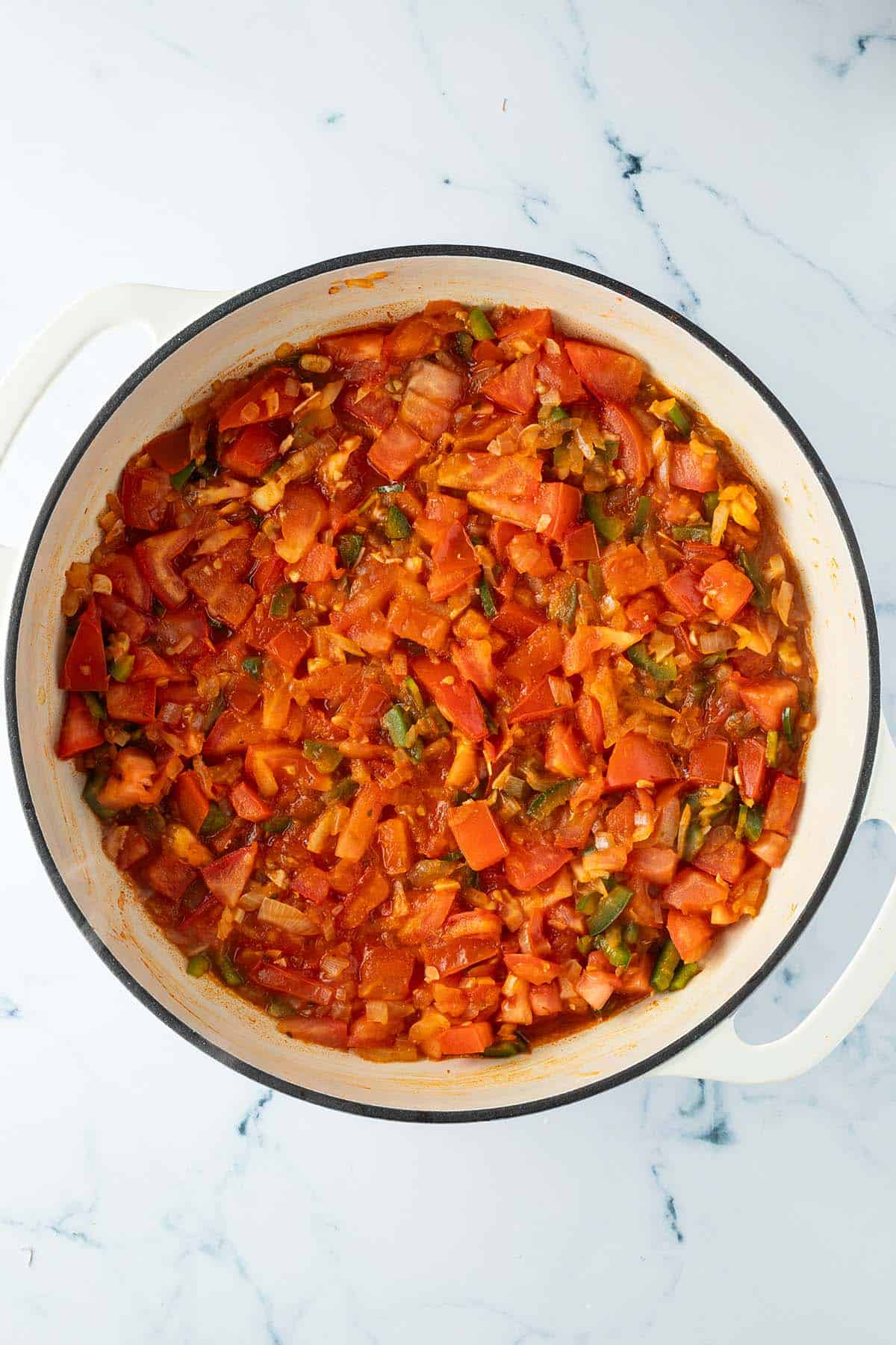 Salsa vor dem P&uuml;rieren.